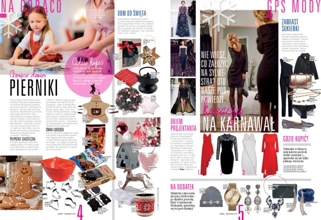 kreacja na karnawał i pierniki 2