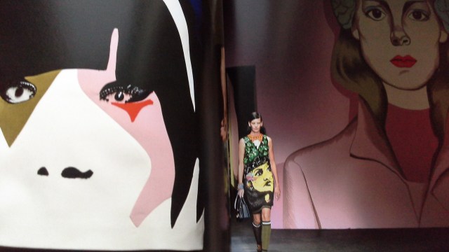 Z pokazu Miucci Prady