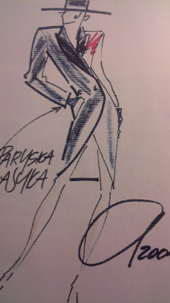 Rysynek Antkowiak dla YSL